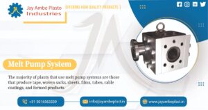 Melt Pump System Manufacturer in Ahmedabad, Gujarat, India