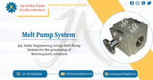 Melt Pump System Manufacturer in Ahmedabad, Gujarat, India