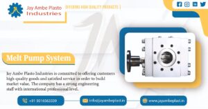Melt Pump System Manufacturer in Ahmedabad, Gujarat, India