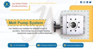 Melt Pump System Manufacturer in Ahmedabad